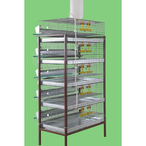 (КП-150-5я) Клетка для перепелов 150 гол (5 ярусов) КМП-5-150
